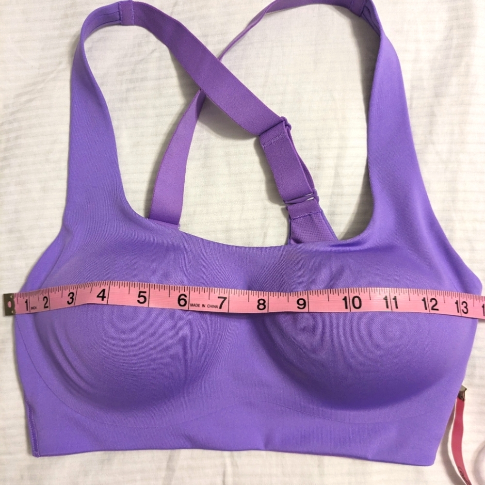 All In Motion purple sports bra